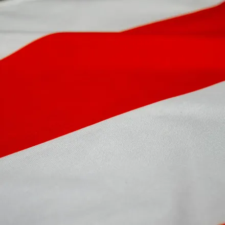 Detalhe do acabamento da bandeira da Bahia
