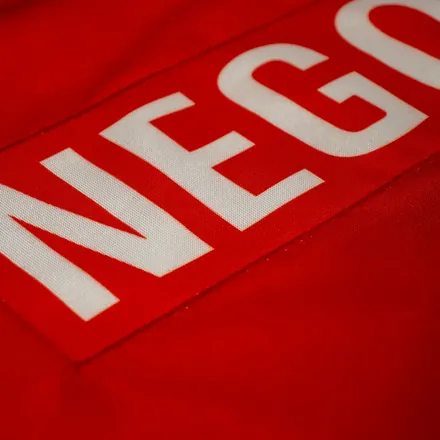 Detalhe do tecido da bandeira da Paraíba
