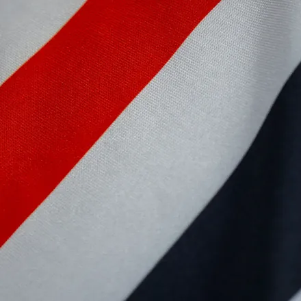 Detalhe do acabamento da bandeira do Maranhão